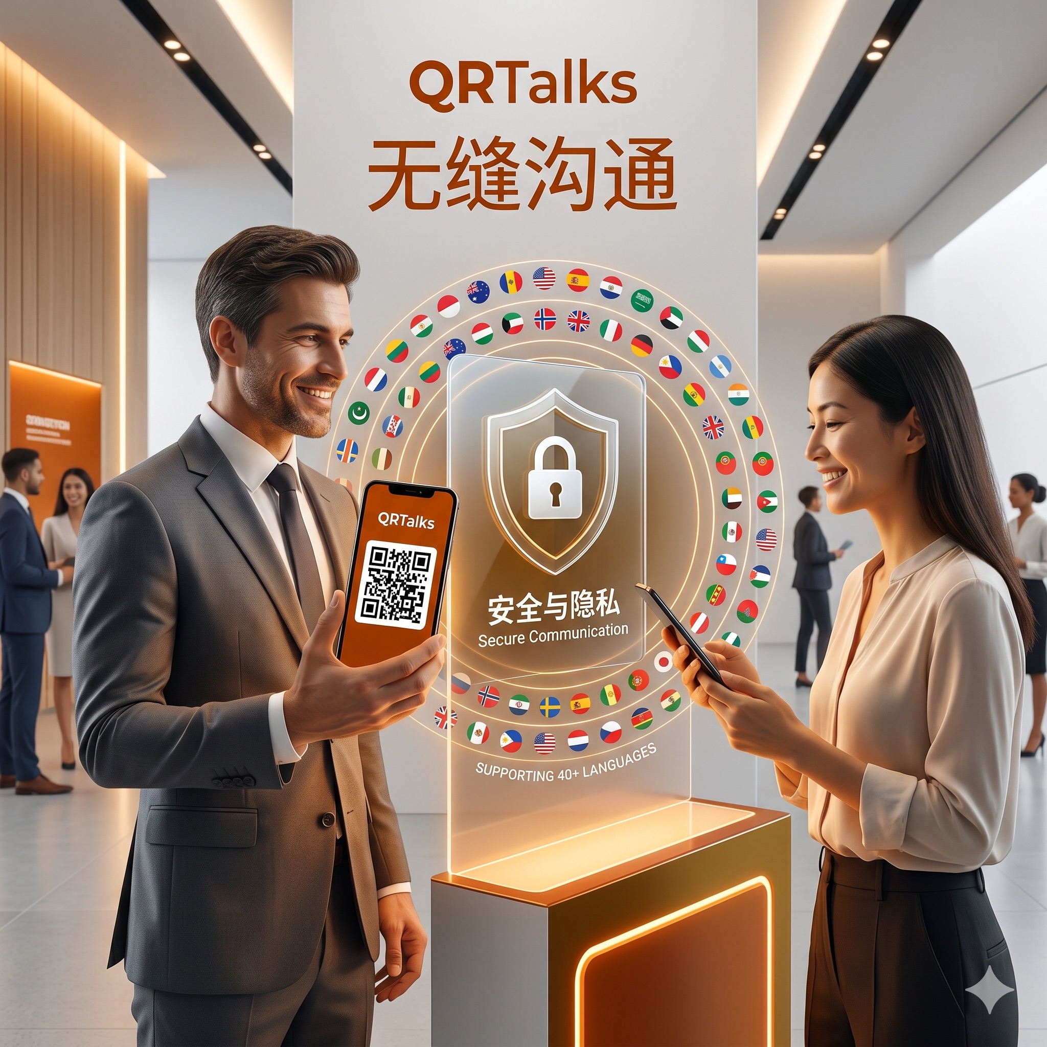 QRTalks - International communication